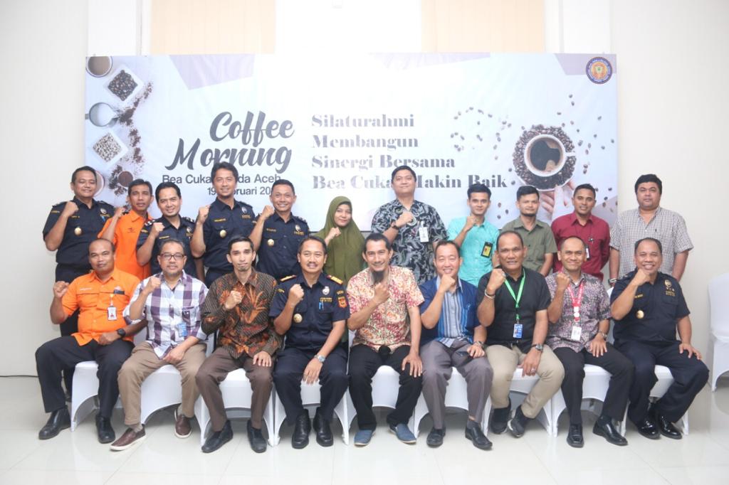 Tingkatkan sinergi, Bea Cukai Banda Aceh adakan Coffee Morning