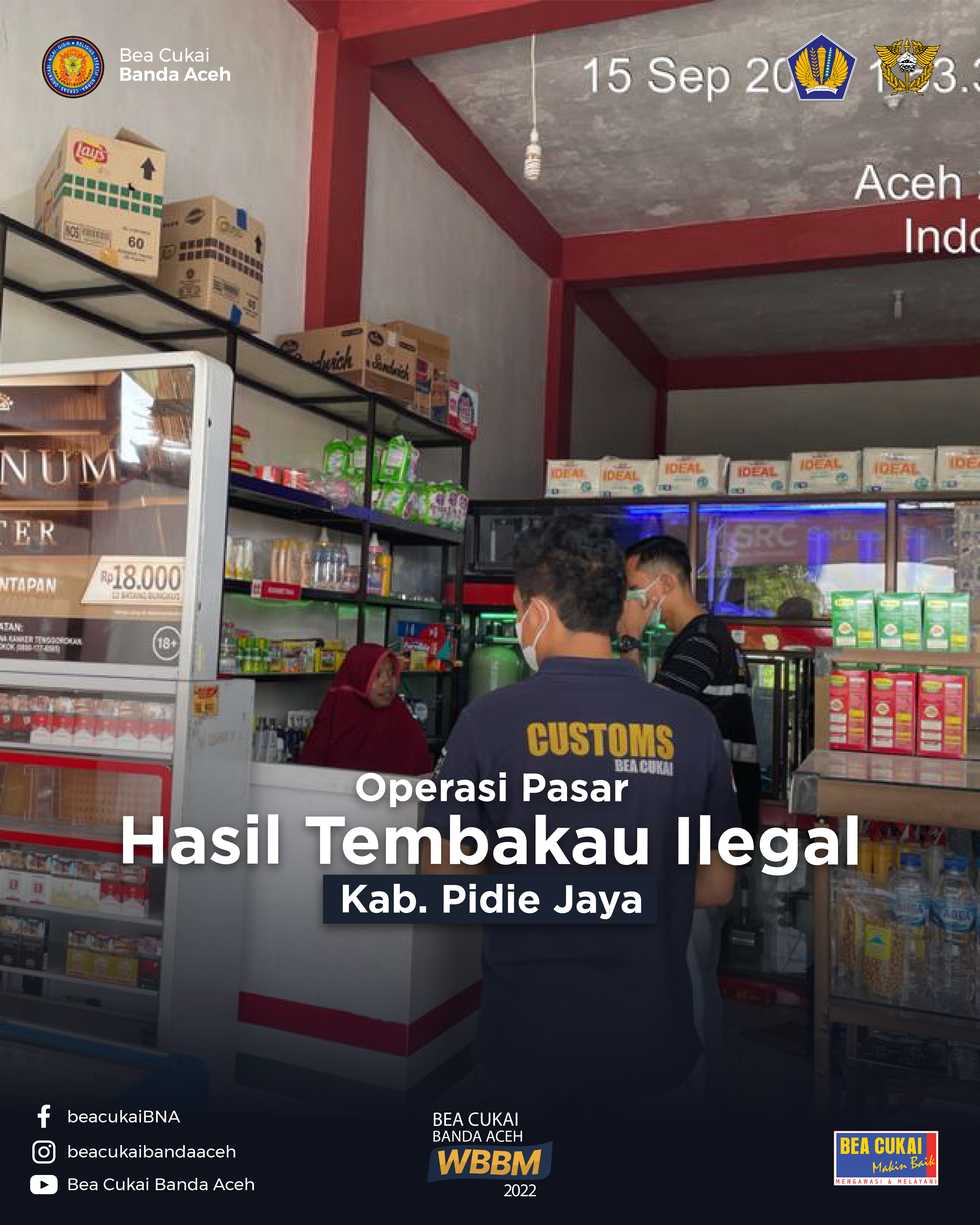 Bea Cukai Banda Aceh Amankan Belasan Juta Rupiah Potensi Kerugian Negara