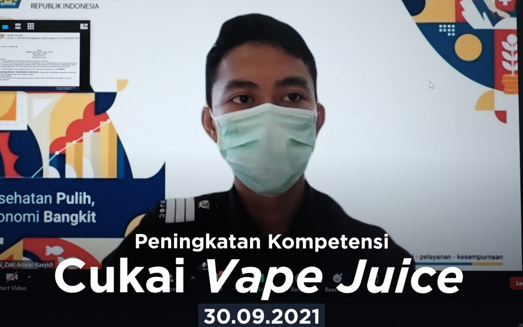 Internalisasi Pegawai Kantor Bea Cukai Banda Aceh terkait Cukai “Vape Juice”