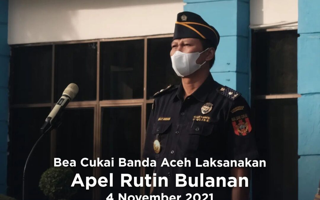 Laksanakan Apel Rutin Bulanan Periode November 2021
