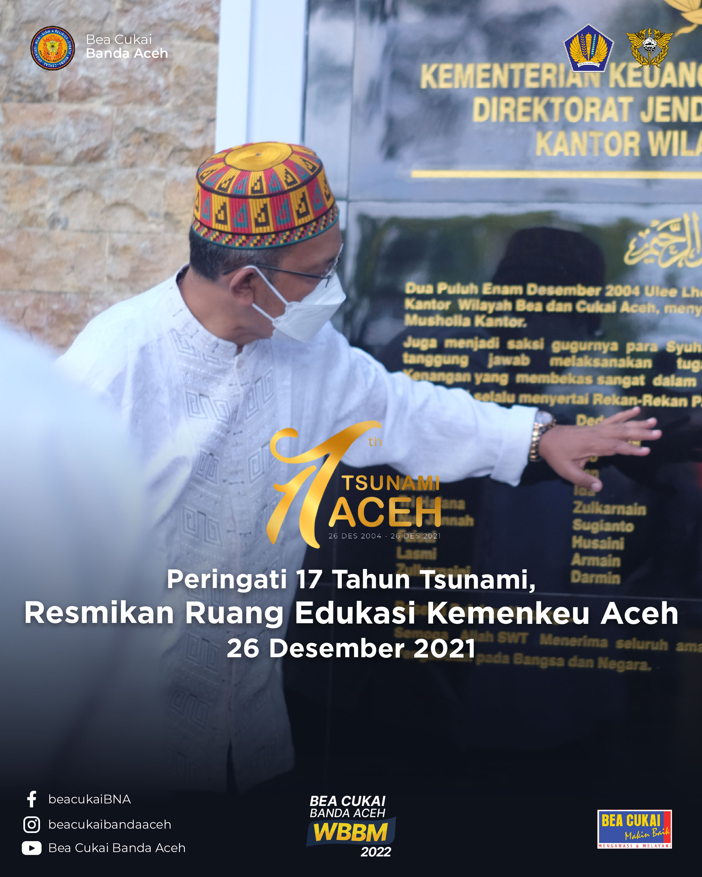 Doa Bersama, Mengenang 17 Tahun Tsunami Aceh